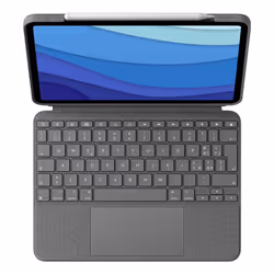 Logitech Combo Touch, QWERTY, Italien, Trackpad, 1,8 cm, 1 mm, Apple