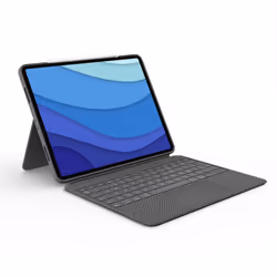 Logitech Combo Touch, QWERTY, Espagnole, Trackpad, 1,9 cm, 1 mm, Apple
