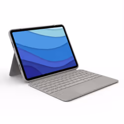 Logitech Combo Touch for iPad Pro 11-inch (1st, 2nd, and 3rd generation), QWERTY, US International, Trackpad, 1,8 cm, 1 mm, A ...