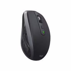 Logitech MX Anywhere 2S, Droitier, Laser, RF sans fil + Bluetooth, 4000 DPI, Graphite