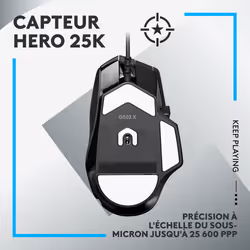 Logitech G G502 X souris Droitier USB Type-A Optique 25600 DPI - Vue supplémentaire 10