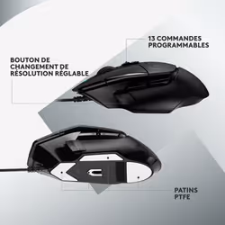 Logitech G G502 X souris Droitier USB Type-A Optique 25600 DPI - Vue supplémentaire 11