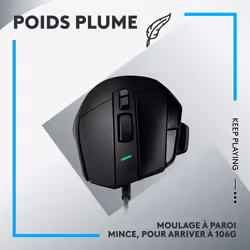 Logitech G G502 X souris Droitier USB Type-A Optique 25600 DPI - Vue supplémentaire 12