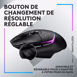 Logitech G G502 X Plus souris Droitier RF sans fil Optique 25600 DPI - Vue supplémentaire 13