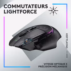 Logitech G G502 X Plus souris Droitier RF sans fil Optique 25600 DPI - Vue supplémentaire 9