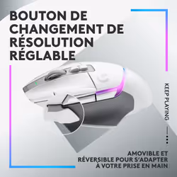 Logitech G G502 X Plus souris Droitier RF sans fil Optique 25600 DPI - Vue supplémentaire 13