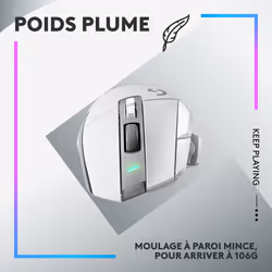 Logitech G G502 X Plus souris Droitier RF sans fil Optique 25600 DPI - Vue supplémentaire 15