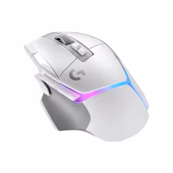 Logitech G G502 X Plus, Droitier, Optique, RF sans fil, 25600 DPI, Blanc