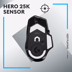 Logitech G G502 X Lightspeed souris Droitier RF sans fil Optique 25600 DPI - Vue supplémentaire 5