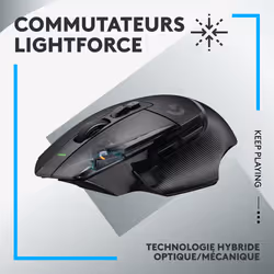 Logitech G G502 X Lightspeed souris Droitier RF sans fil Optique 25600 DPI - Vue supplémentaire 8