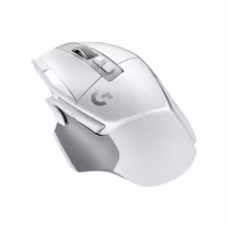 Logitech G G502 X Lightspeed, Droitier, Optique, RF sans fil, 25600 DPI, Blanc
