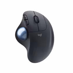 Logitech ERGO M575 for Business, Droitier, Trackball, RF sans fil + Bluetooth, 2000 DPI, Graphite