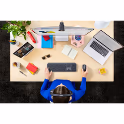 Logitech Mx Keys For Business clavier Bluetooth Nordique Graphite - Vue supplémentaire 5