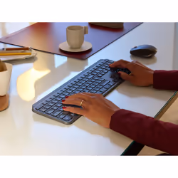Logitech MX Keys for Business clavier RF sans fil + Bluetooth Qwerty Graphite - Vue supplémentaire 6