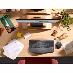 Logitech K860 for Business clavier Bluetooth AZERTY Français Graphite - Vue supplémentaire 10