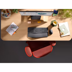 Logitech K860 for Business clavier Bluetooth AZERTY Français Graphite - Vue supplémentaire 9