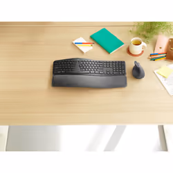 Logitech K860 for Business clavier Bluetooth Espagnole Graphite - Vue supplémentaire 6