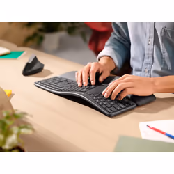 Logitech K860 for Business clavier Bluetooth Espagnole Graphite - Vue supplémentaire 7