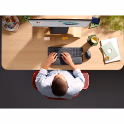 Logitech K860 for Business clavier Bluetooth Espagnole Graphite - Vue supplémentaire 8