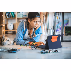 Logitech Rugged Combo 3 Touch Bleu Smart Connector QWERTY Anglais britannique - Vue supplémentaire 11