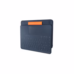 Logitech Rugged Combo 3 Touch Bleu Smart Connector QWERTY Anglais britannique