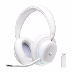 Logitech G G735, Avec fil &sans fil, Jouer, 20 - 20000 Hz, 260 g, Casque, Blanc