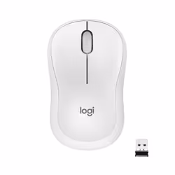 Logitech M220, Ambidextre, Optique, RF sans fil, 1000 DPI, Blanc
