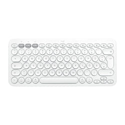 Logitech K380 for Mac Multi-Device Bluetooth Keyboard clavier QWERTZ Allemand Blanc