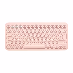 Logitech K380 for Mac Multi-Device Bluetooth Keyboard, Mini, Bluetooth, QWERTY, Rose