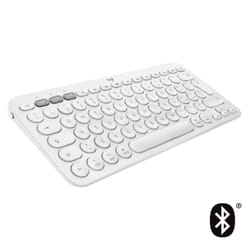 Logitech K380 for Mac Multi-Device Bluetooth Keyboard clavier QWERTY Italien Blanc
