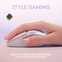 Logitech G G705 souris Droitier RF sans fil + Bluetooth Optique 8200 DPI - Vue supplémentaire 9