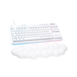 Logitech G G713 clavier USB QWERTY Espagnole Blanc