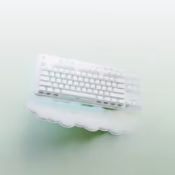 Logitech G G715 clavier RF sans fil + Bluetooth QWERTZ Allemand Blanc