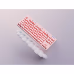 Logitech G G715 clavier RF sans fil + Bluetooth AZERTY Français Blanc - Vue supplémentaire 4