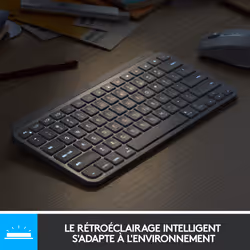 Logitech MX Keys Mini Minimalist Wireless Illuminated Keyboard - Vue supplémentaire 7
