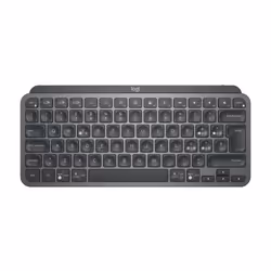 Logitech MX Keys Mini, Mini, RF sans fil + Bluetooth, QWERTY, LED, Graphite