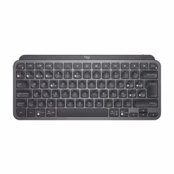 Logitech MX Keys Mini, Mini, RF sans fil + Bluetooth, QWERTY, LED, Graphite