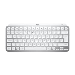Logitech MX Keys Mini clavier RF sans fil + Bluetooth QWERTY Espagnole Gris