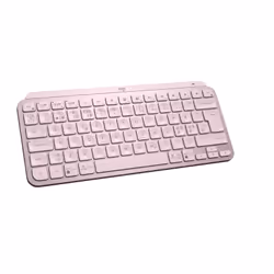 Logitech MX Keys Mini clavier RF sans fil + Bluetooth QWERTY Nordique Rose
