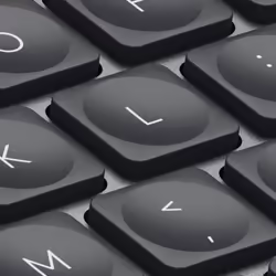 Logitech MX Keys Mini clavier RF sans fil + Bluetooth QWERTY Anglais Graphite