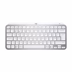 Logitech MX Keys Mini, Mini, RF sans fil + Bluetooth, Commutateur de touche « ciseaux », QWERTY, Gris