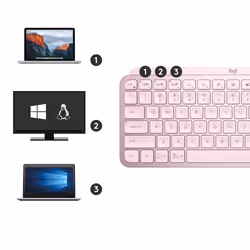 Logitech MX Keys Mini Minimalist Wireless Illuminated Keyboard - Vue supplémentaire 16
