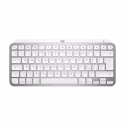 Logitech MX Keys Mini For Mac Minimalist Wireless Illuminated Keyboard, Mini, Bluetooth, LED, Gris