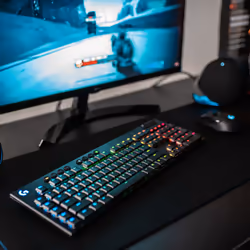 Logitech G G915 clavier Souris incluse RF sans fil + Bluetooth QWERTY Italien Charbon - Vue supplémentaire 8