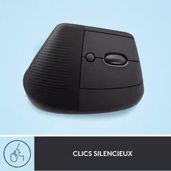 Logitech Lift Souris Ergonomique Verticale Sans Fil Bluetooth Graphite Droitier - Vue supplémentaire 10