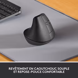 Logitech Lift Souris Ergonomique Verticale Sans Fil Bluetooth Graphite Droitier - Vue supplémentaire 7