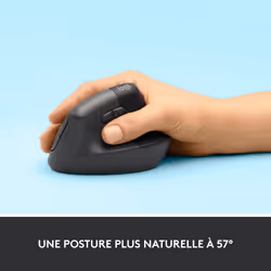 Logitech Lift Souris Ergonomique Verticale Sans Fil Bluetooth Graphite Droitier - Vue supplémentaire 8