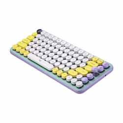Logitech POP Keys Wireless Mechanical Keyboard With Emoji Keys clavier Bluetooth AZERTY Français Couleur menthe - Vue supplémentaire 2