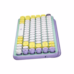 Logitech POP Keys Wireless Mechanical Keyboard With Emoji Keys clavier Bluetooth AZERTY Français Couleur menthe - Vue supplémentaire 4