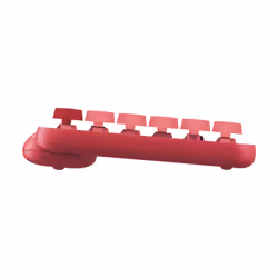 Logitech POP Keys Wireless Mechanical Keyboard With Emoji Keys clavier Bluetooth AZERTY Français Rose - Vue supplémentaire 5